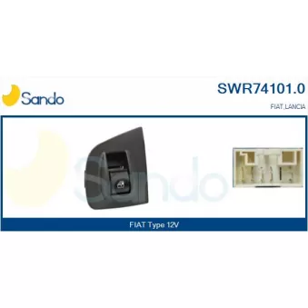 Interrupteur, lève-vitre SANDO OEM 735417034