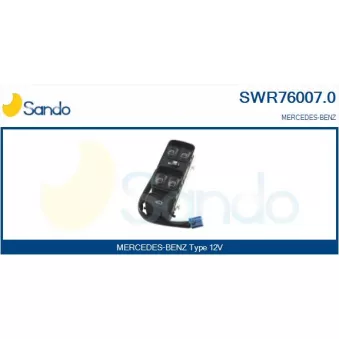 Interrupteur, lève-vitre SANDO OEM A20382106797167