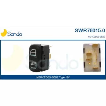 Interrupteur, lève-vitre SANDO SWR76015.0