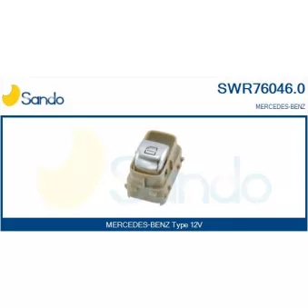 Interrupteur, lève-vitre SANDO OEM A2059051513