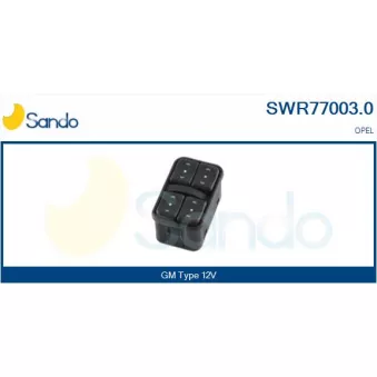 Interrupteur, lève-vitre SANDO OEM 9199249