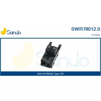 Interrupteur, lève-vitre SANDO OEM 935701J002