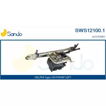 Système de nettoyage des vitres SANDO SWS12100.1