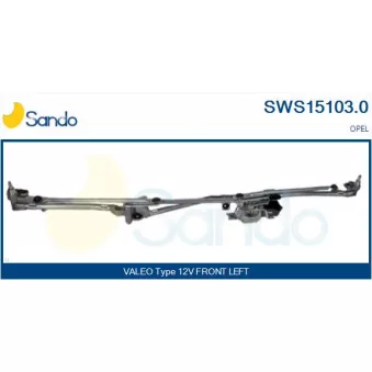 Système de nettoyage des vitres SANDO OEM 24450195