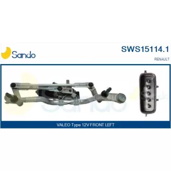 Système de nettoyage des vitres SANDO OEM 288008961R