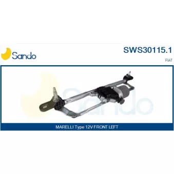 Système de nettoyage des vitres SANDO OEM 46804522