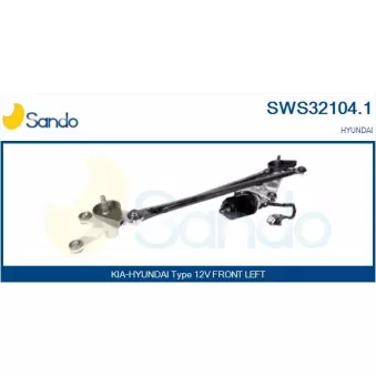 Système de nettoyage des vitres SANDO SWS32104.1