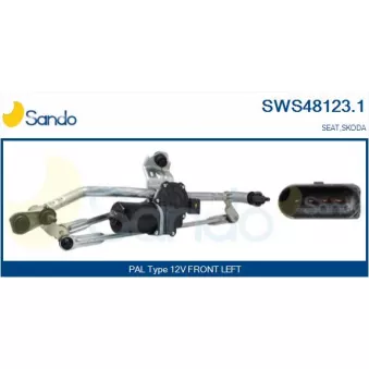 Système de nettoyage des vitres SANDO SWS48123.1