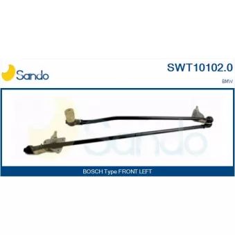 Tringlerie d'essuie-glace SANDO SWT10102.0