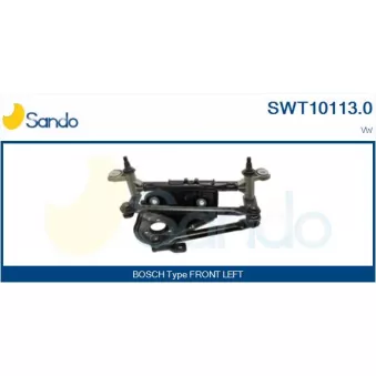 Tringlerie d'essuie-glace SANDO SWT10113.0