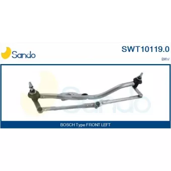 Tringlerie d'essuie-glace SANDO SWT10119.0