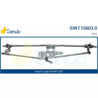 Tringlerie d'essuie-glace SANDO SWT15603.0