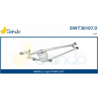 Tringlerie d'essuie-glace SANDO SWT30107.0