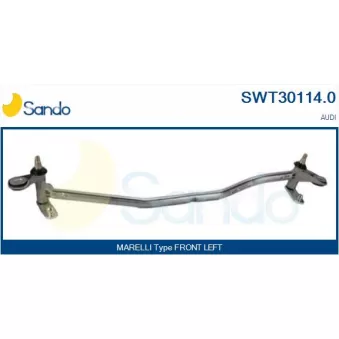 Tringlerie d'essuie-glace SANDO SWT30114.0