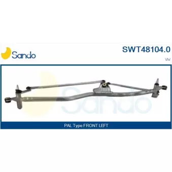 Tringlerie d'essuie-glace SANDO SWT48104.0