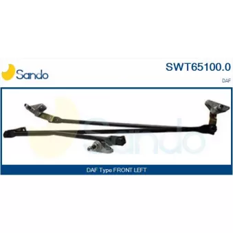 Tringlerie d'essuie-glace SANDO SWT65100.0