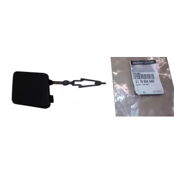 Couvercle pour crochet de remorquage pare-chocs avant OE OEM 511803464R