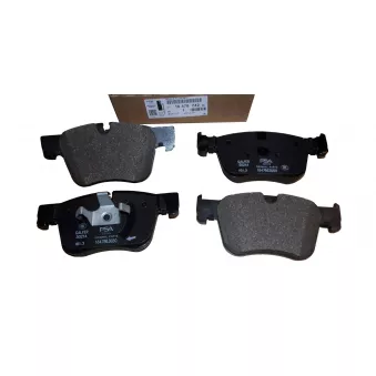 Jeu de 4 plaquettes de frein avant OE OEM 1623162380