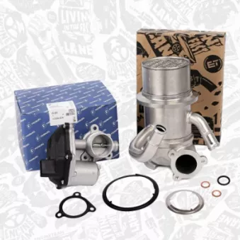 Radiateur, réaspiration des gaz d'échappement ET ENGINETEAM OEM 04L131512BH