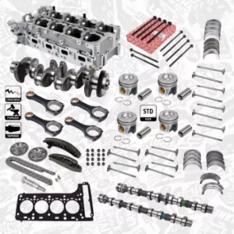 Kit de réparation, vilebrequin ET ENGINETEAM OEM A6510330701