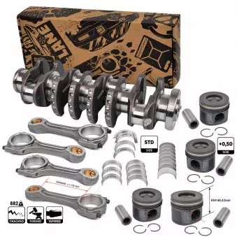 Kit de réparation, vilebrequin ET ENGINETEAM OEM XS7Q6333AB