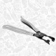 ET ENGINETEAM HP0022 - Kit d'outils, joint de tige de soupape