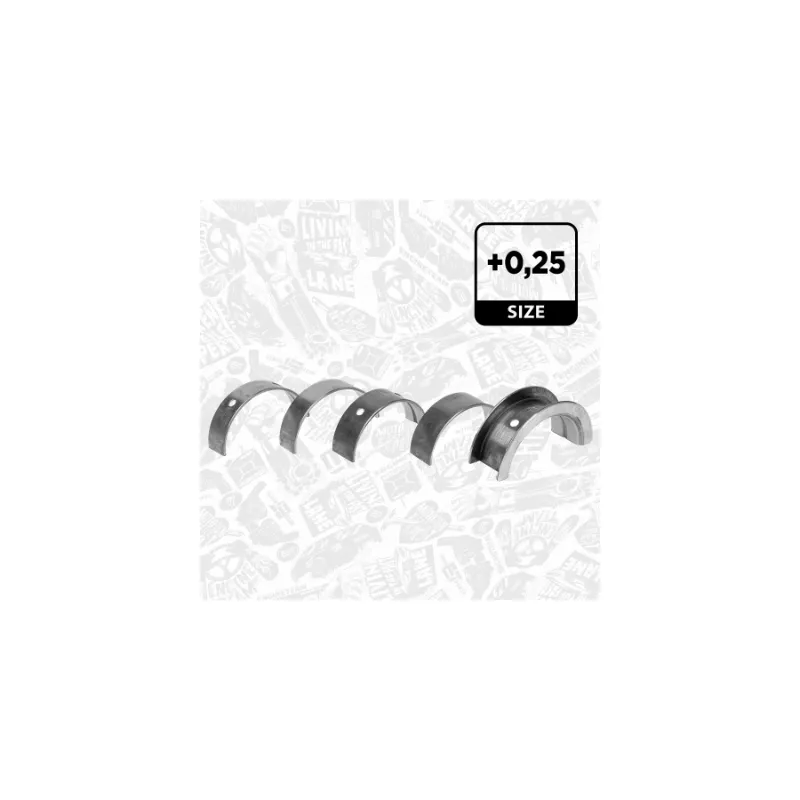 Kit de coussinet de vilebrequin ET ENGINETEAM LH002725 - Visuel 2