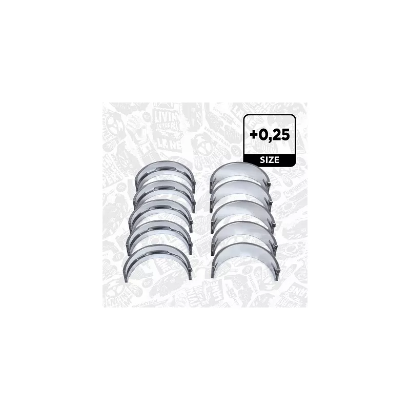 Kit de coussinet de vilebrequin ET ENGINETEAM LH003925 - Visuel 1