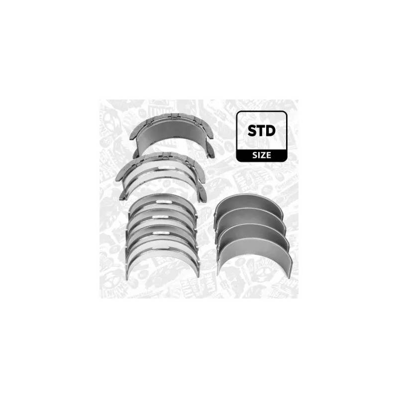 Kit de coussinet de vilebrequin ET ENGINETEAM LH004100 - Visuel 1