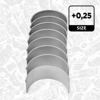 Kit de coussinets de bielle ET ENGINETEAM LP001825 pour MG MG 2.5 CRDi 4WD - 140cv