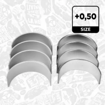 Kit de coussinets de bielle ET ENGINETEAM LP001950 pour RENAULT MASTER 2.5 DCI - 146cv