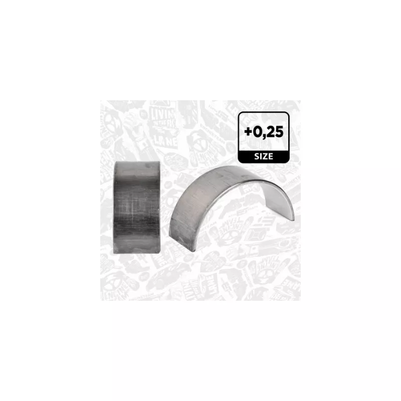 Kit de coussinets de bielle ET ENGINETEAM LP002525 - Visuel 2