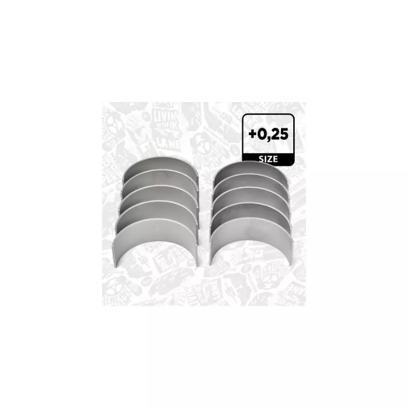 Kit de coussinets de bielle ET ENGINETEAM LP002725 - Visuel 1