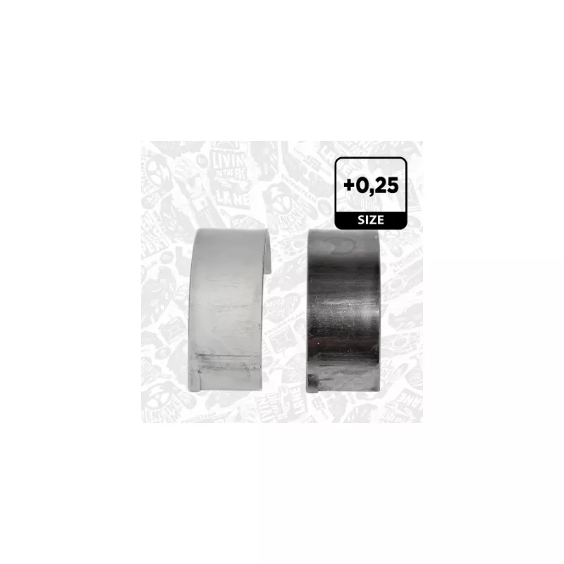 Kit de coussinets de bielle ET ENGINETEAM LP003525 - Visuel 1