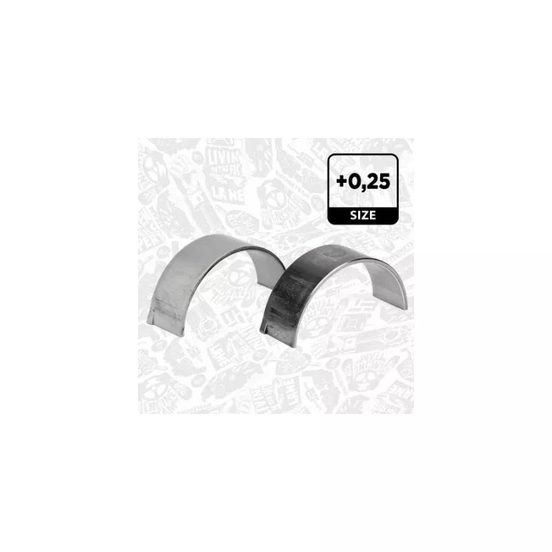 Kit de coussinets de bielle ET ENGINETEAM LP003525 - Visuel 2