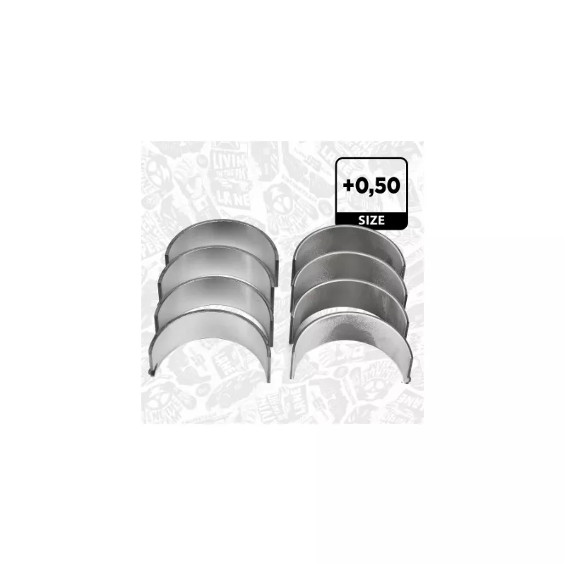 Kit de coussinets de bielle ET ENGINETEAM LP004450 - Visuel 1