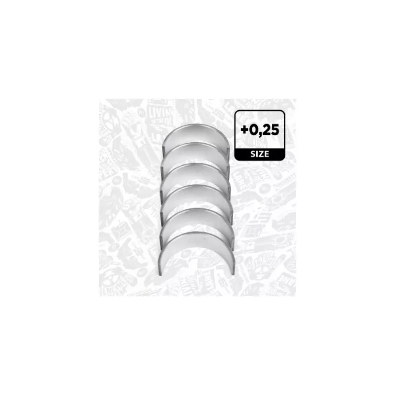 Kit de coussinets de bielle ET ENGINETEAM LP005025 - Visuel 1