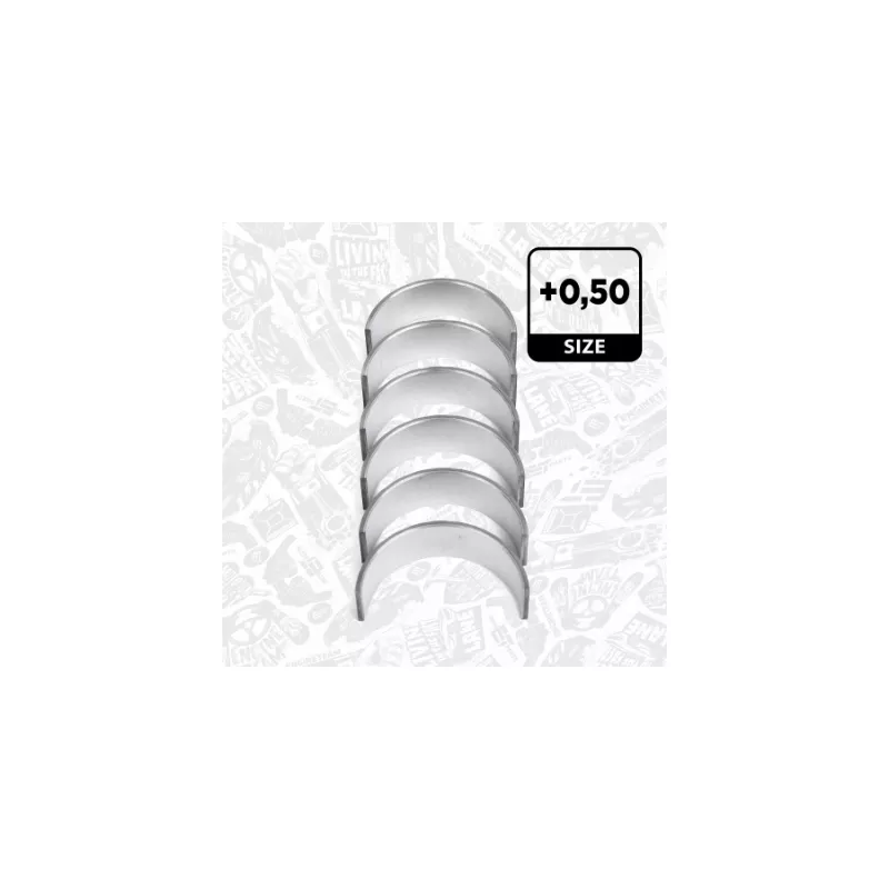 Kit de coussinets de bielle ET ENGINETEAM LP005050 - Visuel 1