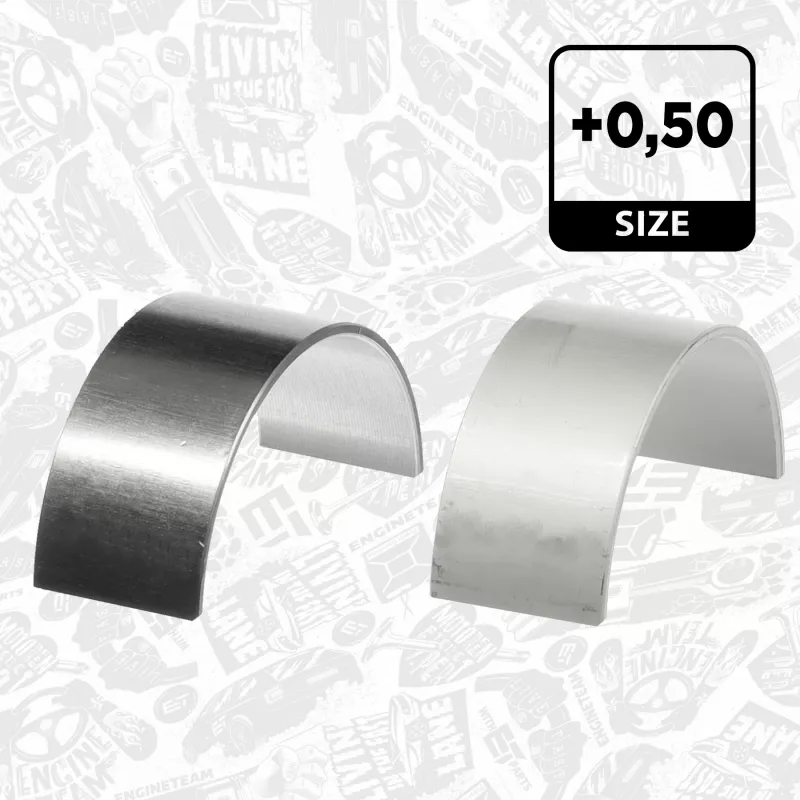 Kit de coussinets de bielle ET ENGINETEAM LP006750 - Visuel 2