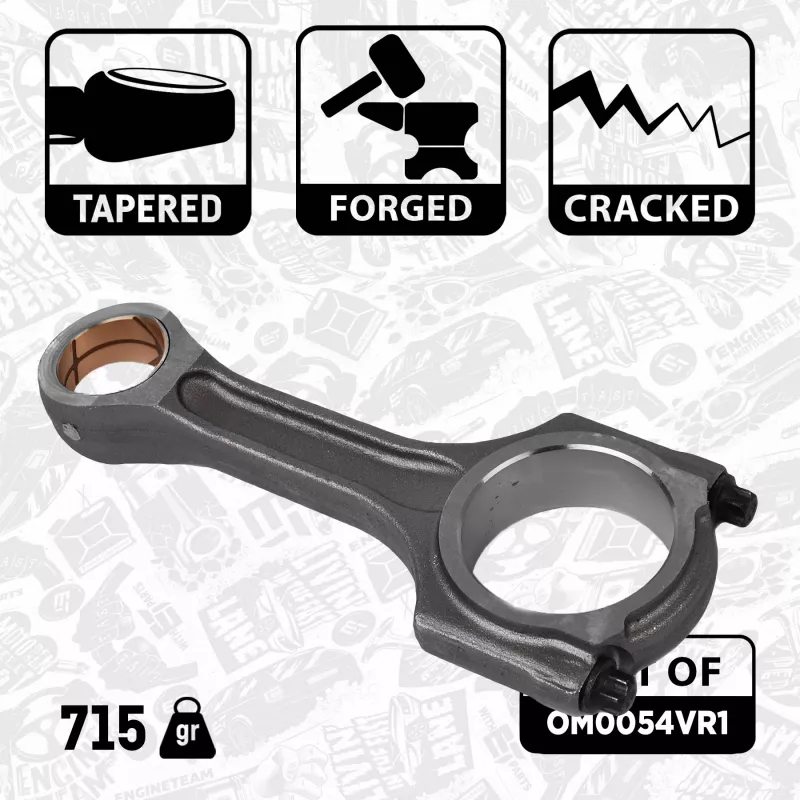 Jeu de bielles ET ENGINETEAM OM0054VR1 - Visuel 1