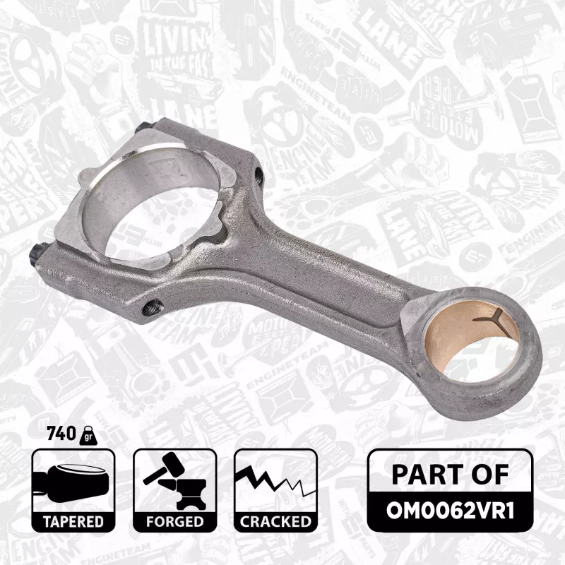 Jeu de bielles ET ENGINETEAM OM0062VR1 - Visuel 2