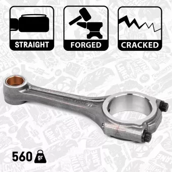 Bielle ET ENGINETEAM OM0073 pour AUDI A6 1.8 T quattro - 150cv