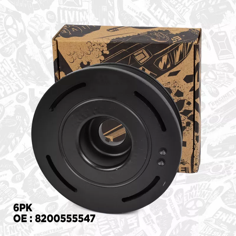 Poulie, vilebrequin ET ENGINETEAM PC0004 - Visuel 1