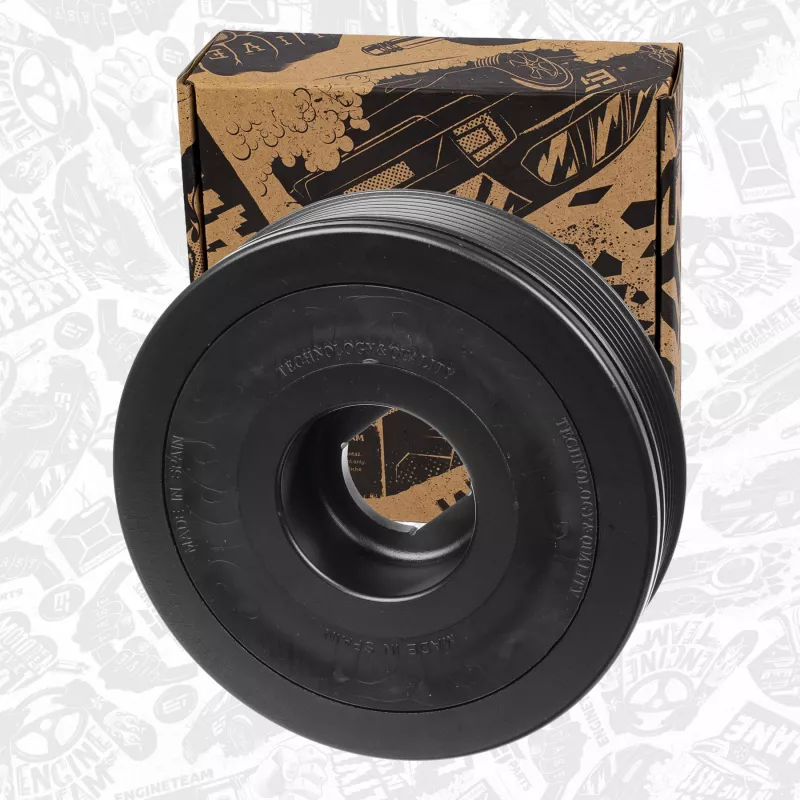 Poulie, vilebrequin ET ENGINETEAM PC0010 - Visuel 1