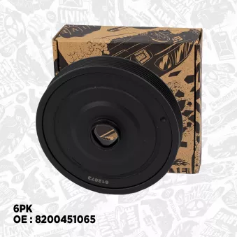 Poulie, vilebrequin ET ENGINETEAM OEM 8200523061