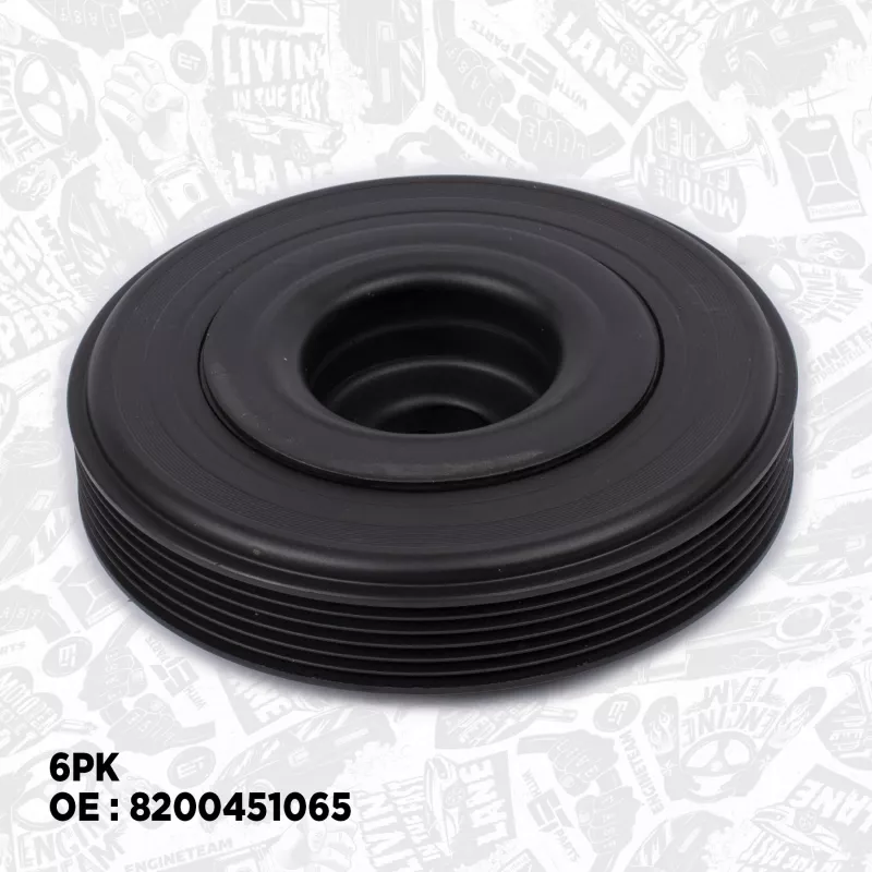 Poulie, vilebrequin ET ENGINETEAM PC0013 - Visuel 2