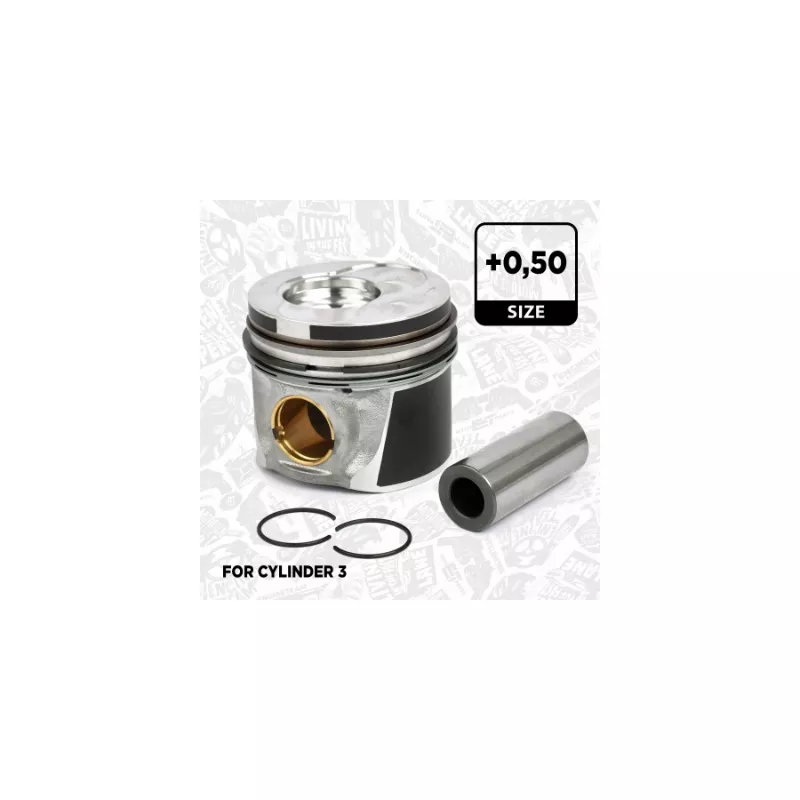 Piston ET ENGINETEAM PM003350 - Visuel 1