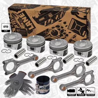 Kit de pistons ET ENGINETEAM OEM 03C198401D