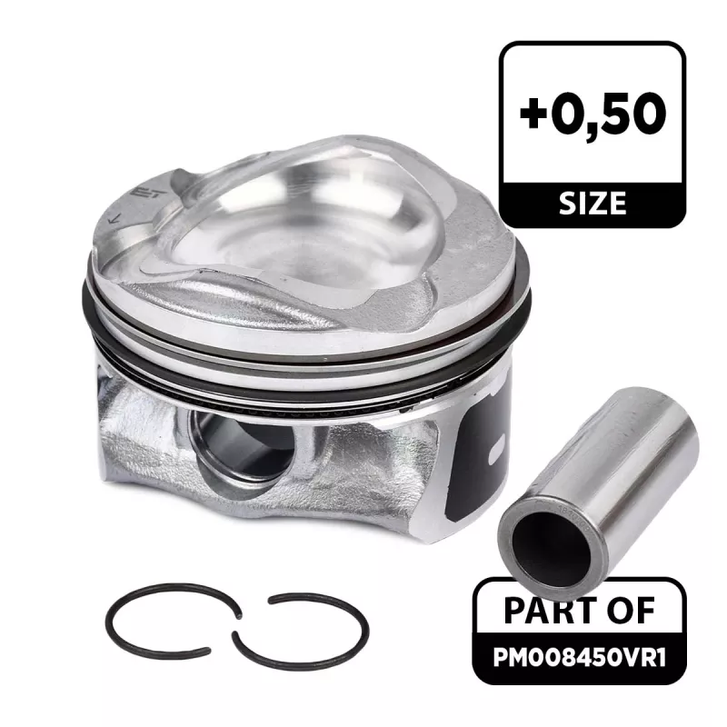 Kit de pistons ET ENGINETEAM PM008450VR1 - Visuel 1