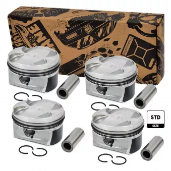 Kit de pistons ET ENGINETEAM PM011000VR1 pour PEUGEOT 508 1.6 VTI - 120cv